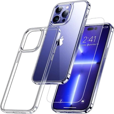 Funda para teléfono iPhone 11/11 Pro Max a prueba de golpes con soporte + vidrio templado Foto 1 de 4