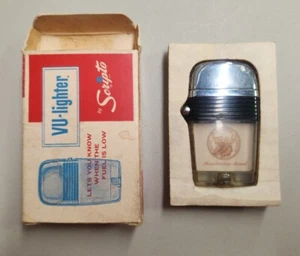 Vintage 1950s Scripto MOOSE LODGE BOXED Vu Lighter - Picture 1 of 8