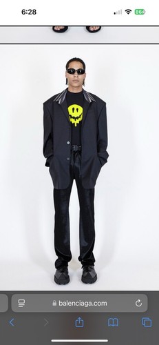 Pantaloni in velluto unisex Balenciaga (uomo donna)