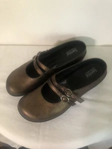 Zuecos Sanita diseño danés cuero Mary Jane Liquicell zuecos 42. Talla 10 - Imagen 1 de 2