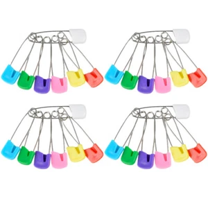 50 PIEZAS Pin de seguridad para pañales Prendedor de seguridad para ropa Pin de pañales para bebés Pin de pañales para bebés - Imagen 1 de 12