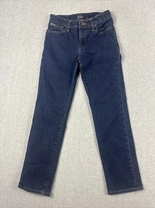 Polo Ralph Lauren Jeans Youth 14 (24x26) Hampton Straight Dark Stretch Preppy - Picture 1 of 11