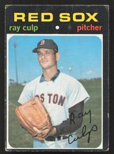 Ray Culp 1971 Topps #660 Boston Red Sox VG CR {0610