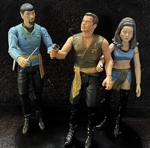 KIRK • SPOCK • MARLENA MOREAU • MIRROR MIRROR STAR TREK TOS DIAMOND SELECT - Picture 1 of 5