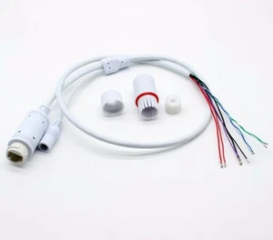 Weatherproof POE module LAN RJ45 IP end Cable Built-in 48V 12V for CCTV camera - Picture 1 of 4