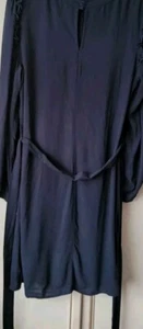 M & S NWOT REGULAR SIZE 18 NAVAY COLOUR DRESS, LENGTH 40". - Picture 1 of 9