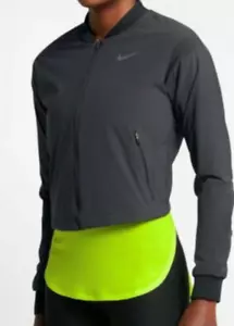 Nike Women’s Jacket Bomber Aerolayer Lightweight Black. Size XL 811034-010 - Picture 1 of 7