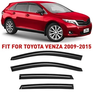 Rain Guards Vent Visors Shade for 2009-2015 Toyota Venza - Picture 1 of 8