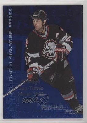 1999-00 ITG Be A Player Millennium Signature Series /10 Michael Peca #30 - Image 1 of 2