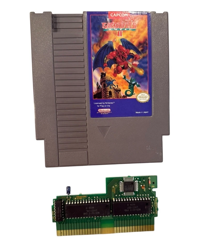 Gargoyle's Quest II The Demon Darkness - Authentic Nintendo NES Game - Image 1 of 4