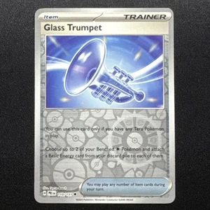 Glass Trumpet Reverse Holo 110/131 Pokemon Prismatic Evolutions - Picture 1 of 3