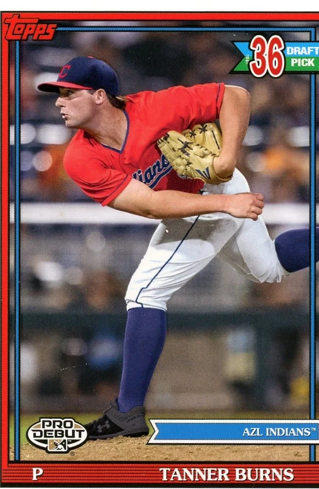 2021 Topps Pro Debut #PD-180 Tanner Burns - Image 1 of 1