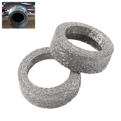 Junta de escape cruzada 65927-00 2 piezas para Harley Sportster Softail FXST - Imagen 1 de 4