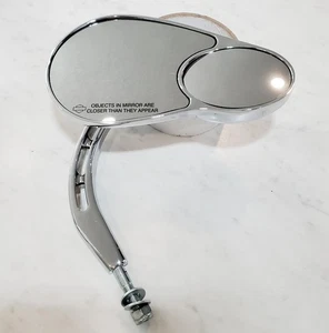 OEM Harley Davidson Chrome Plated Split Vision RIGHT Side Mirror 92190-06 - Picture 1 of 11