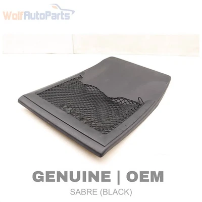 2002-2009 AUDI A4 QUATTRO - Front SEAT BACK Panel W/ NET 8E0881969B - Image 1 of 4