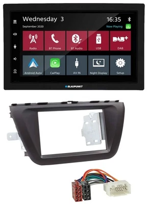 Blaupunkt 2DIN MP3 USB Bluetooth DAB Autoradio für Suzuki SX4 (ab 2013) - Bild 1 von 4