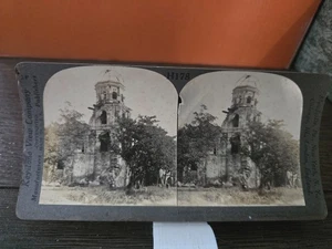 Old Cavite Church Near Manila, an old insurgent stronghold bombarded by American - Picture 1 of 1