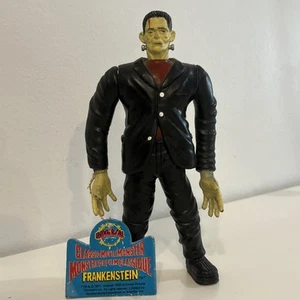 FIGURA DE FRANKENSTEIN JUGUETE IMPERIAL MONSTRUOS UNIVERSALES DE 7,5" ¡CON ETIQUETA COLGANTE RARA! - Imagen 1 de 5