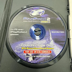 Sony PlayStation 2 PS2 Game Shark Gameshark 2 Video Game Read Only Disc - Picture 1 of 1