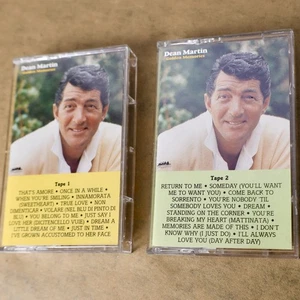 Dean Martin – Golden Memories Double Cassette Tape Set Vol. 1 & 2 Vintage - Picture 1 of 2