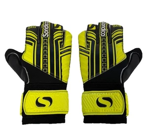 Sondico AeroSpine Erwachsene Fußball Handschuhe Grün Schwarz Fingersave Gr. 8 Neu! - Bild 1 von 5
