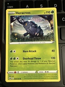 Heracross 008/189 Swsh10: Astral Radiance Regular - Picture 1 of 4