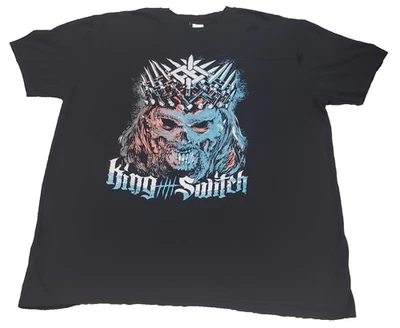 Camiseta de lucha libre profesional Jay White King Switch Gildan estilo suave para hombre talla 2XL nueva sin etiquetas Foto 1 de 4