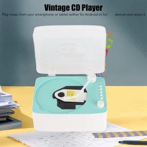 CD Player Mini Multifunktionaler Vintage Lautsprecher CD Music Player - Bild 1 von 22