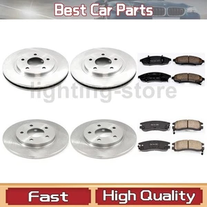6 Front Rear Brake Pad Brake Rotors Fits Chevrolet Lumina 3.1L 3.4L 3.8L - Bild 1 von 9