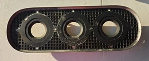 Old Vintage Used 1960 Ford Thunderbird Rear Taillight Bezel 3 Light Taillight  - Picture 1 of 11