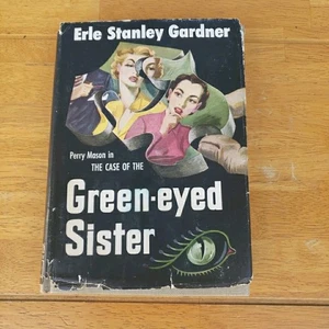 1953 The Case of the Green-eyed Sister by Erle Stanley Gardner Hardcover 1st Ed - Picture 1 of 8