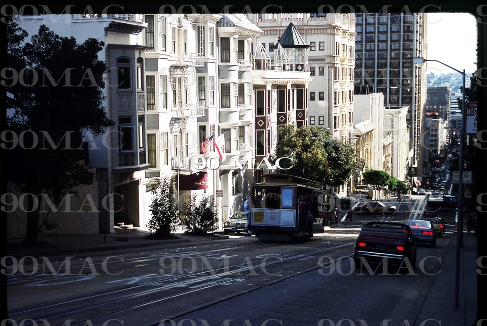 SF MUNI. CABLE CAR #21. San Francisco (CA). Diapositiva original 1983 Foto 1 de 1