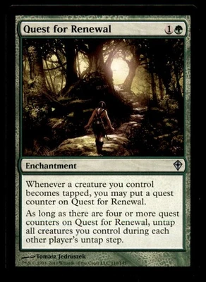 MTG Quest for Renewal LP Light Play Worldwake [113] - Image 1 of 2