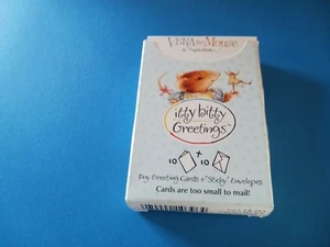 Vera die Maus 10 itty bitty Grußkarten & Umschläge Neu Marjolein Bastin - Bild 1 von 3