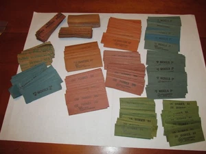 Grande lotto di 341 rotoli di monete vintage BANCA penny, nichel, centesimo, quarto, PA - Foto 1 di 8