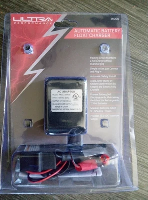 Ultra Performance 12 Volts Deluxe Battery Maintainer and Float Charger - Image 1 of 2