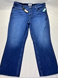 NWT Anthropologie Plus Paige Cindy High Rise Straight Ankle Jeas Sz 20W - Picture 1 of 10