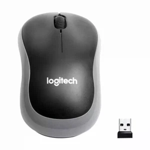 ✅Logitech M185 Maus Kabellos Funk & USB Empfänger 1000DPI Kabellose Maus✅ Grau - Bild 1 von 4