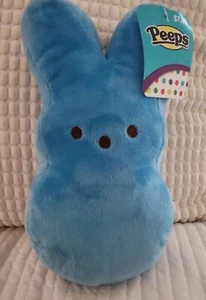 Juguete de peluche Peeps Blue Bunny de 9" malvavisco de Pascua recién nacido - Imagen 1 de 5