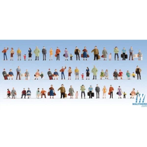 Walthers 949-6042 Passengers On the Platform Pkg (60) HO Scale - Picture 1 of 1