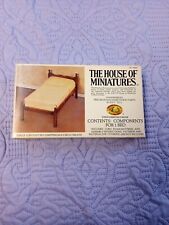 X-Acto house of miniatures furniture kit Chippendale Bed  40060