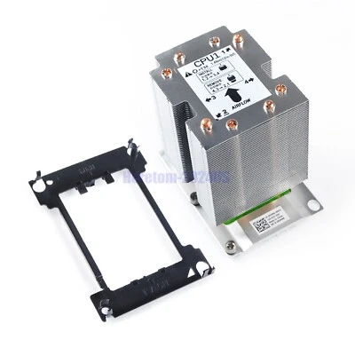 CPU Heatsink for Dell R5NN8 Precision T7920 Workstation with Cage Bracket WN9TY - Image 1 of 4