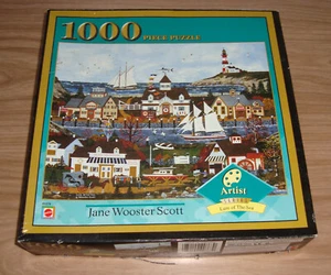 Lure of the Sea Mattel Jane Wooster Scott 1000 Pc Jigsaw Puzzle Complete 22x28" - Picture 1 of 3