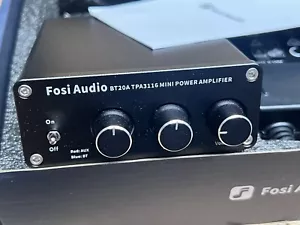 Amplificador Bluetooth Fosi Audio BT20A, 200W Mini Amplificador HiFi con Amplificador TPA3116 - Imagen 1 de 4