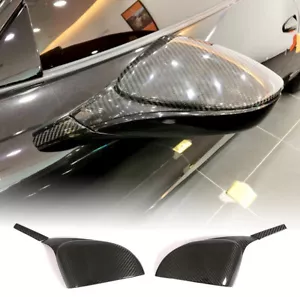 Tapas de espejos retrovisores laterales de carbono seco para Ferrari 458 Italia Spider 2009-2016 - Imagen 1 de 17