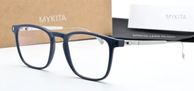 Marco de gafas MYKITA Mylon híbrido Jujubi 309 52-19 442 11/12 ft azul marino plateado Foto 1 de 4