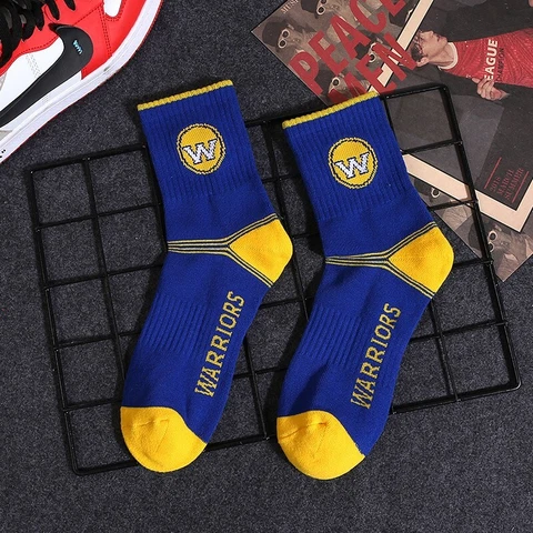 Golden State Warriors Nba Team Socks  crew socks men's size 9.5-10.5  quality Cover
