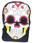 Sugar Skull Skeleton Dia Muertos Day Dead School Gift Kids Book Bag Backpack