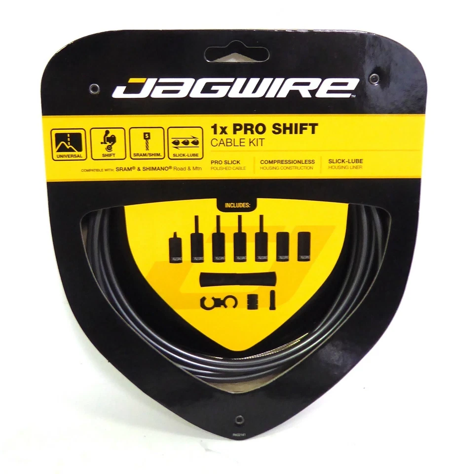 Jagwire 1x Pro Shift Kit Road/mountain Sram/shimano Ice Gray