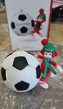 Hallmark Soccer Star Personalize Keepsake Ornament  2018 Monkey Ball